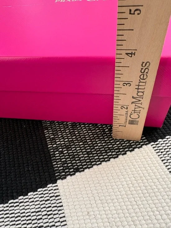 Prada Hot Pink Storage Box with Gold Logo - Picture 8 of 9